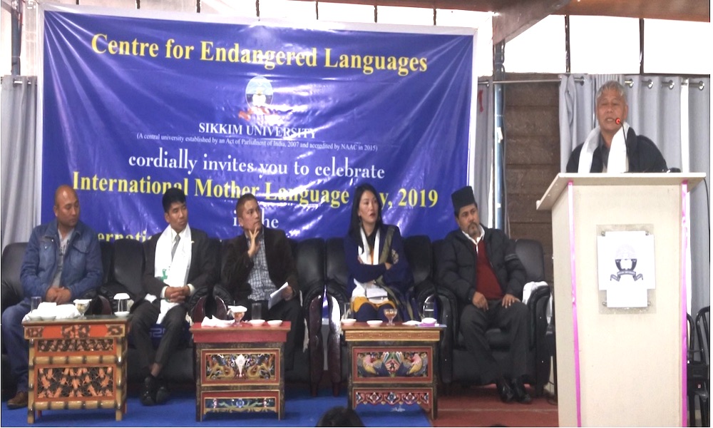 Fig: Representatives from the ethnic communities in the second session chaired by Dr. Vimal Khawas